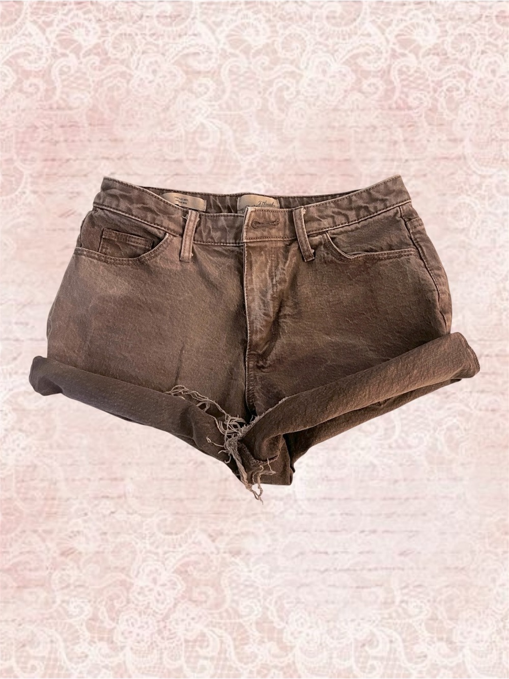 Universal Thread Washed Brown Jean Shorts